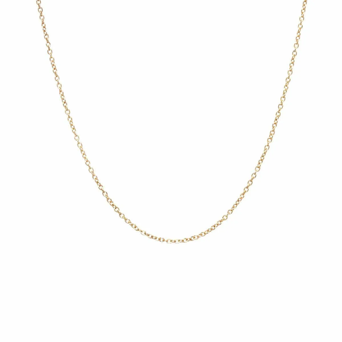 14k Gold Delicate Cable Chain