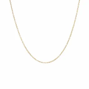 14k Gold Delicate Cable Chain