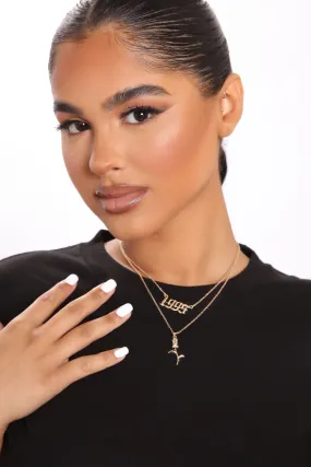 1995 Rose Necklace - Gold