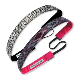 2 Pack | Dreamweaver Pink, Gridlock Black | 5/8 Inch