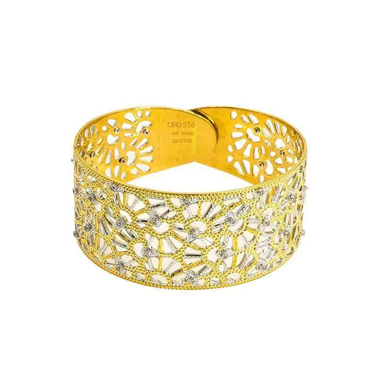 22K Gold 1 Piece Bangle