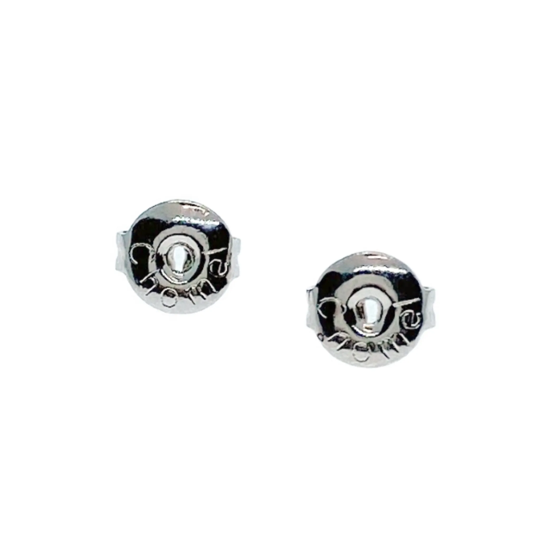 7mm Cubic Zirconia Solitaire Stud Earring
