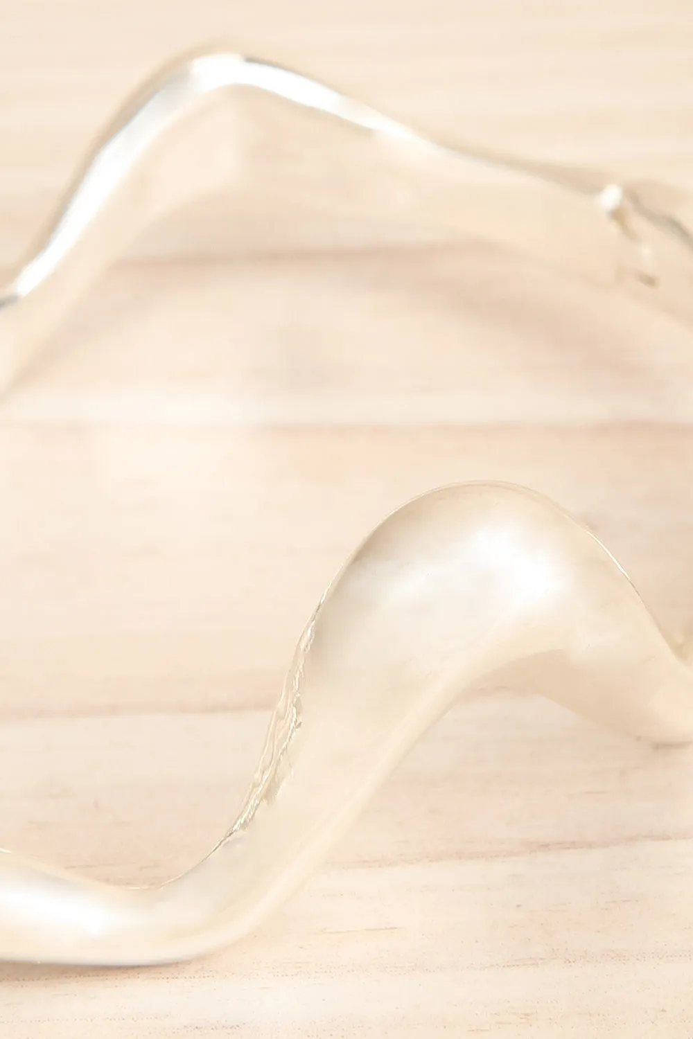 Altostratus Silver | Asymmetrical Bangle