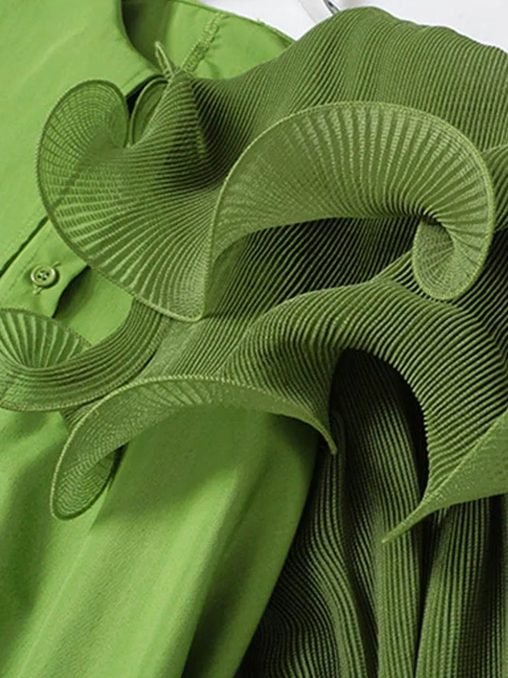 ANDY Asymmetrical Ruffled Dress