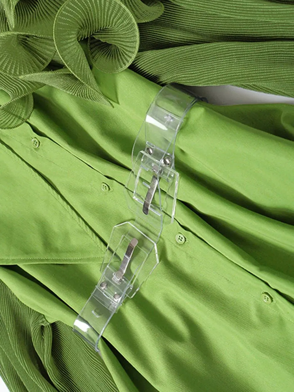 ANDY Asymmetrical Ruffled Dress
