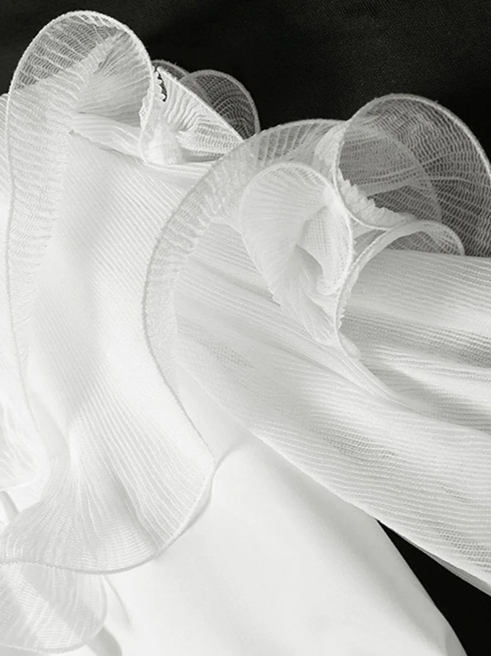 ANDY Asymmetrical Ruffled Dress
