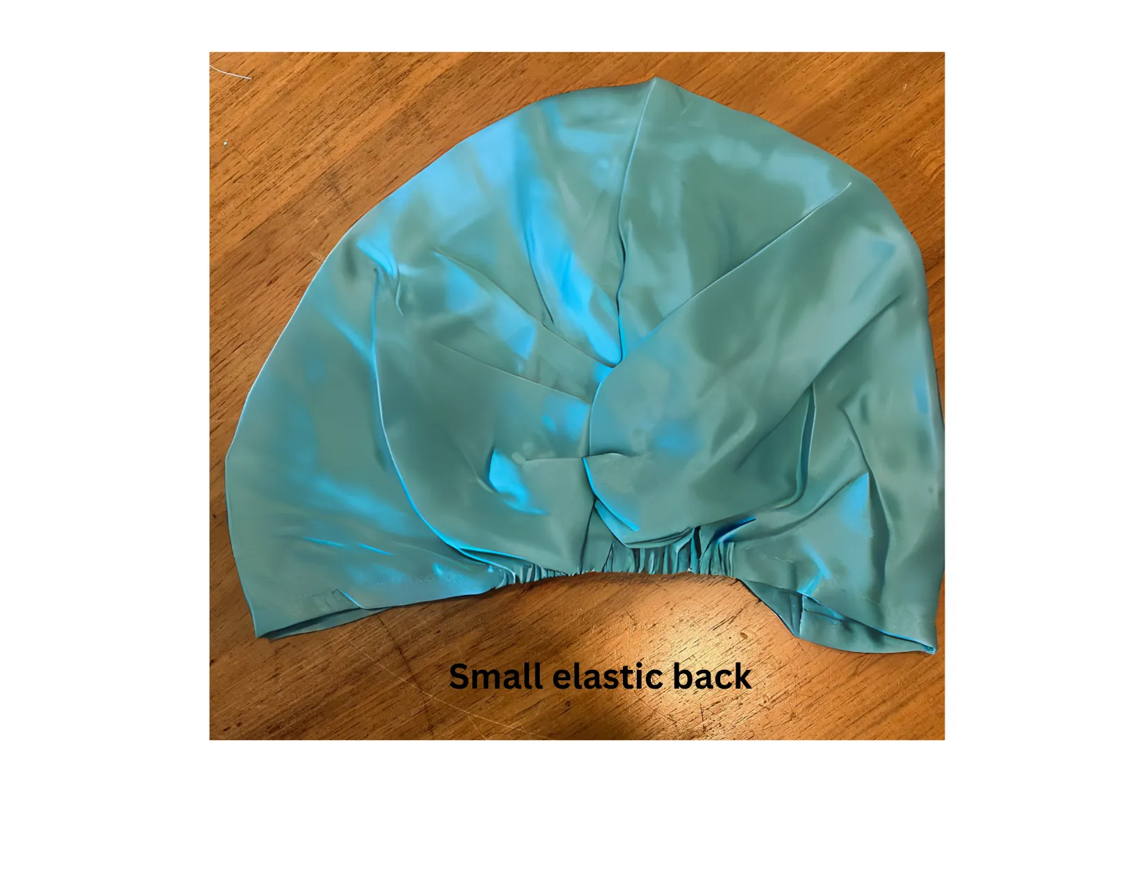 Aqua Square Silk Night Cap/Bonnet