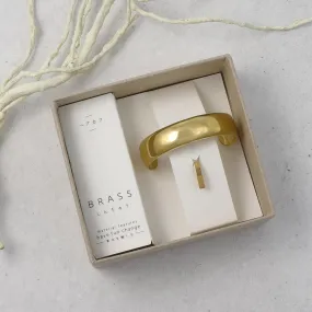 Arch Brass Ponytail Cuff