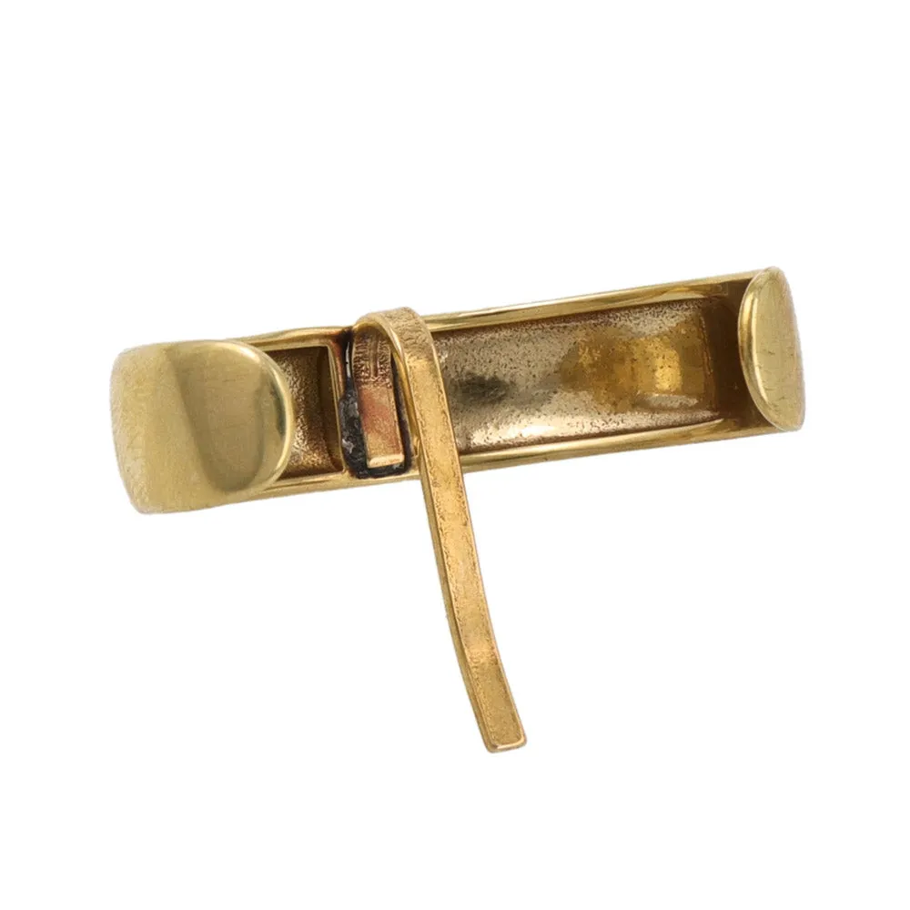 Arch Brass Ponytail Cuff