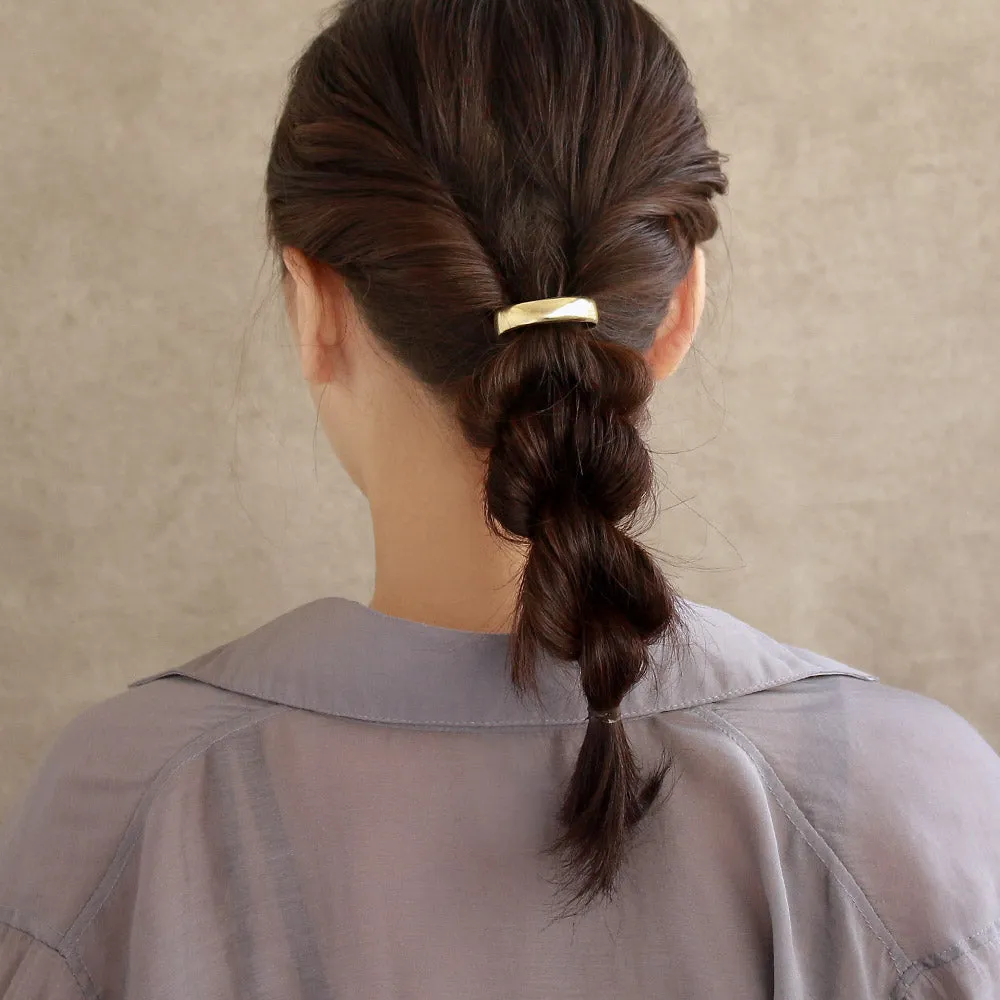 Arch Brass Ponytail Cuff