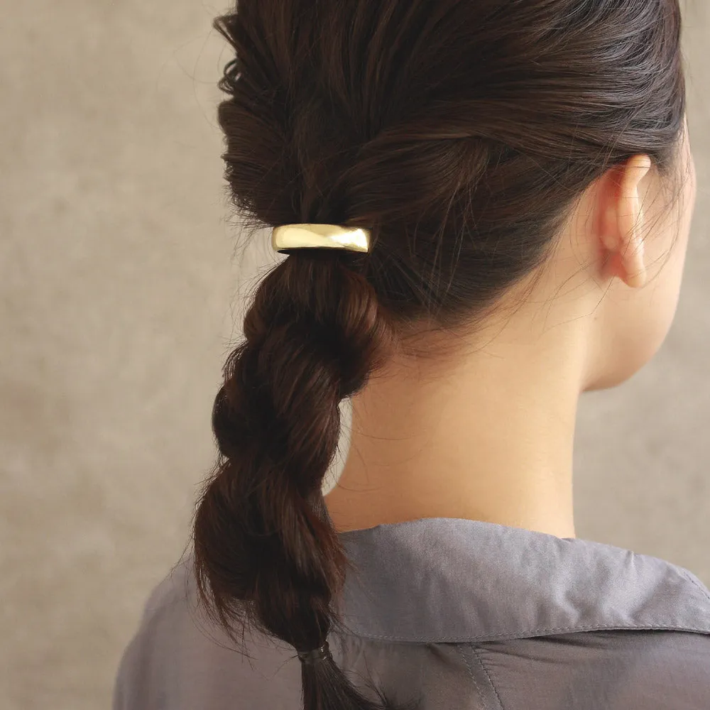Arch Brass Ponytail Cuff