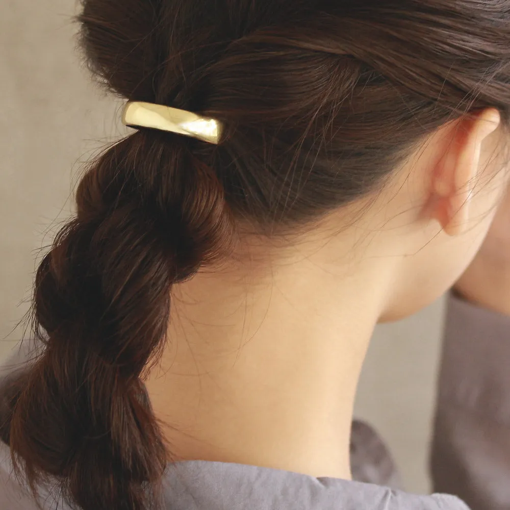 Arch Brass Ponytail Cuff
