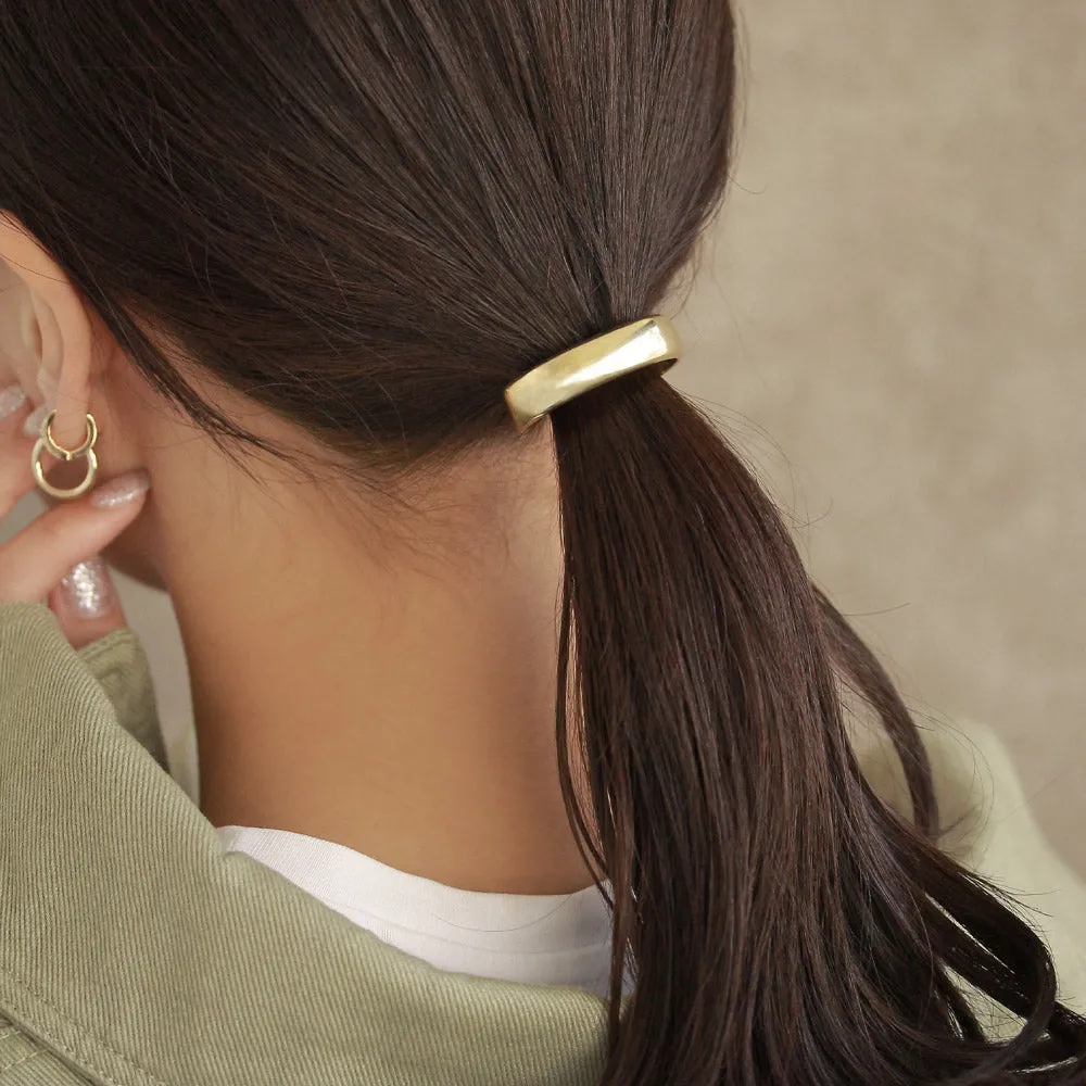 Arch Brass Ponytail Cuff