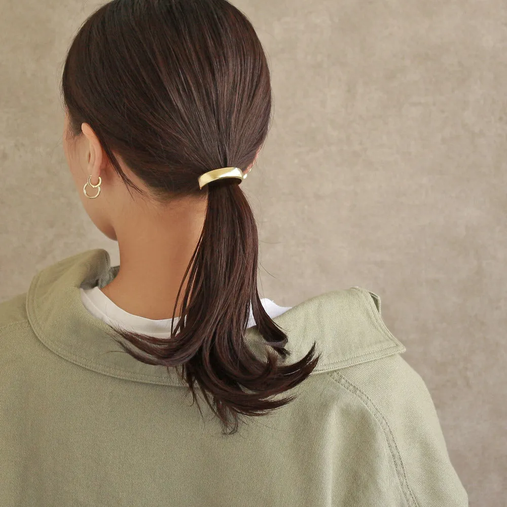 Arch Brass Ponytail Cuff