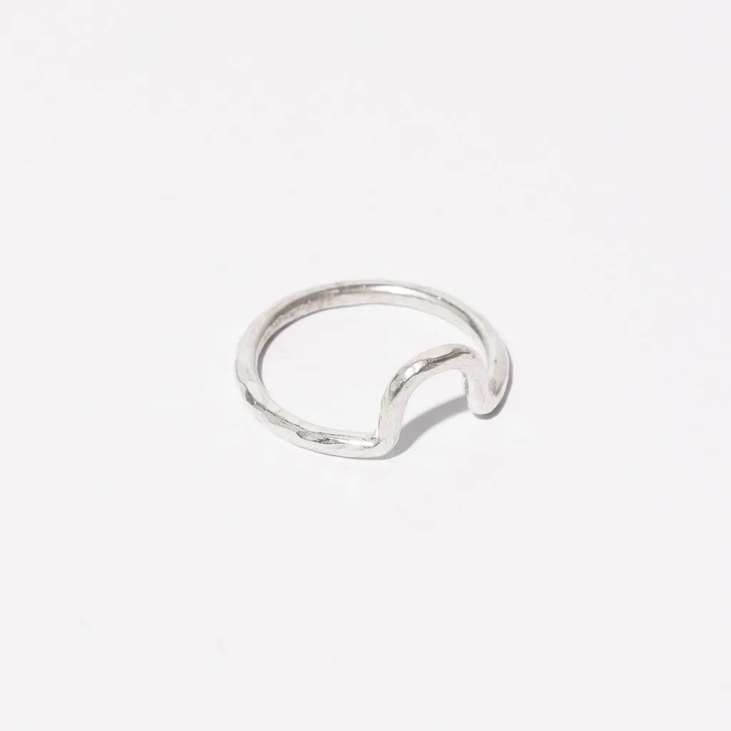 Arch Stacking Ring - Sterling Silver