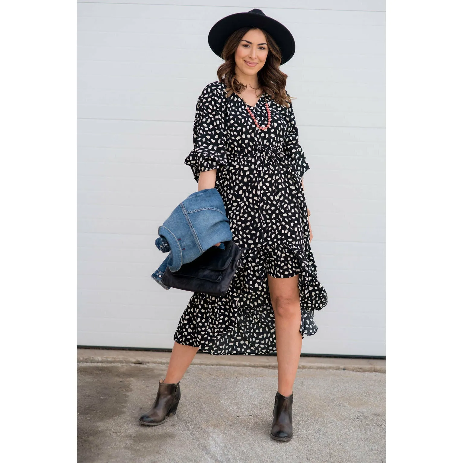 Asymmetrical Swing Dress