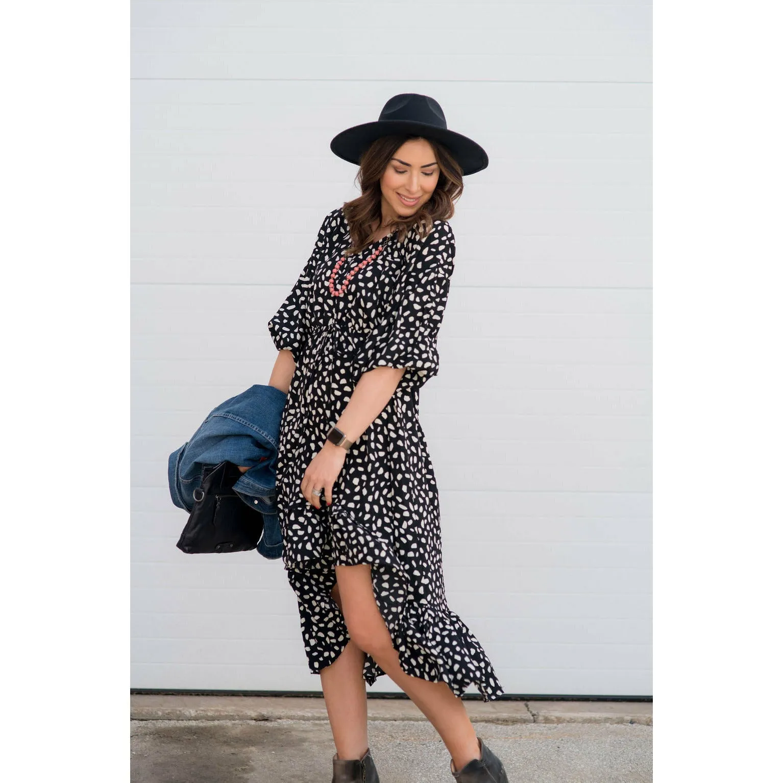 Asymmetrical Swing Dress