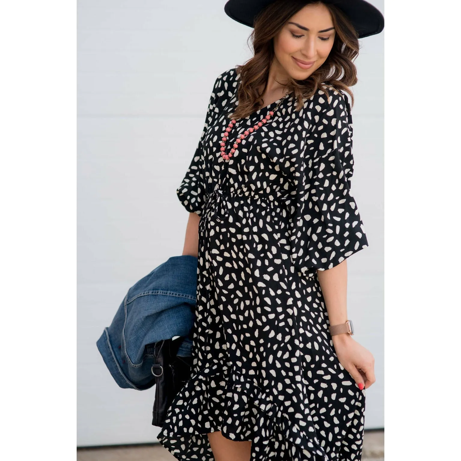 Asymmetrical Swing Dress