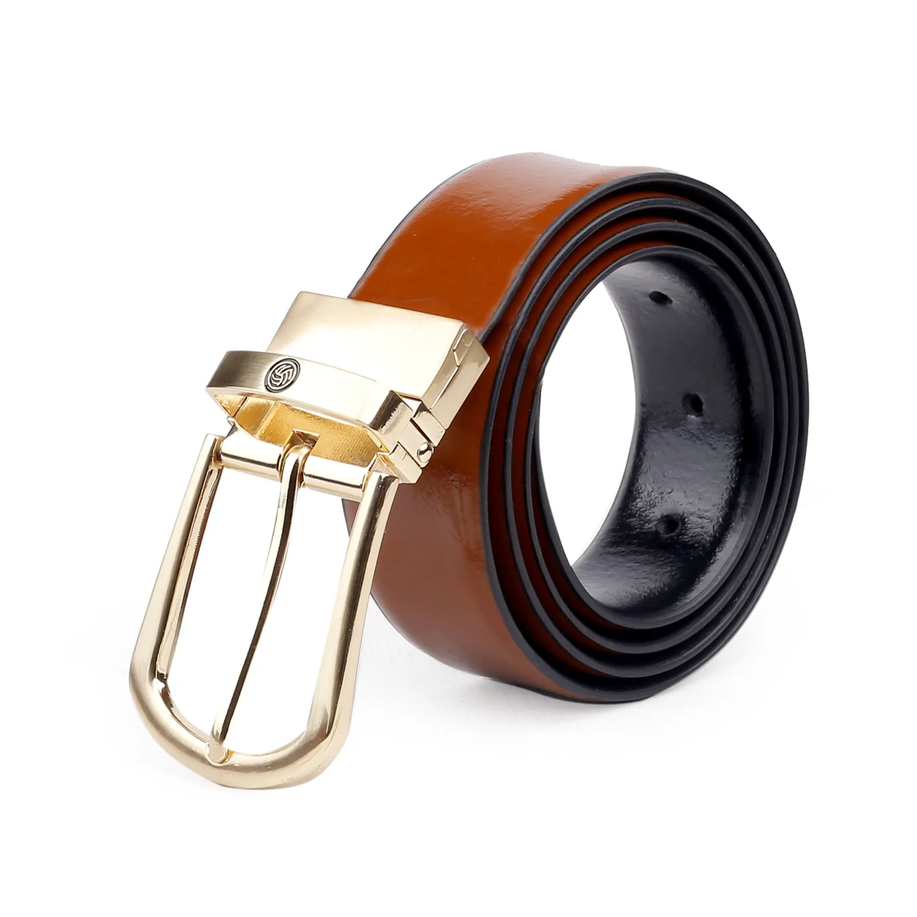 Bacca Bucci Reversible Genuine Leather Formal Dress Belts