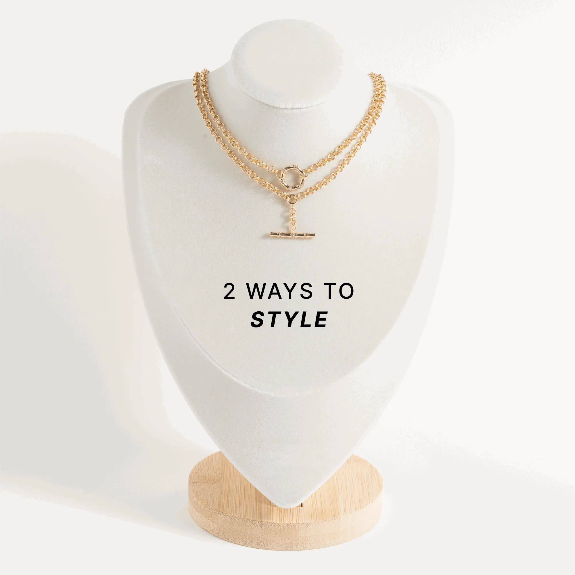 Bamboo Convertible Necklace