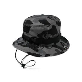 BAPE Ursus Camouflage Military Cap, Black
