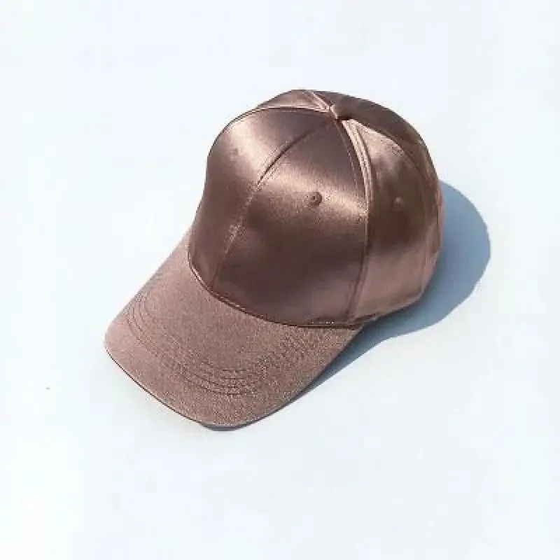 Baseball Cap Women Hat Summer Hats For Women Men Satin Sold Baseball Cap Snapback Casquette Gorras Casual Sport Fashion