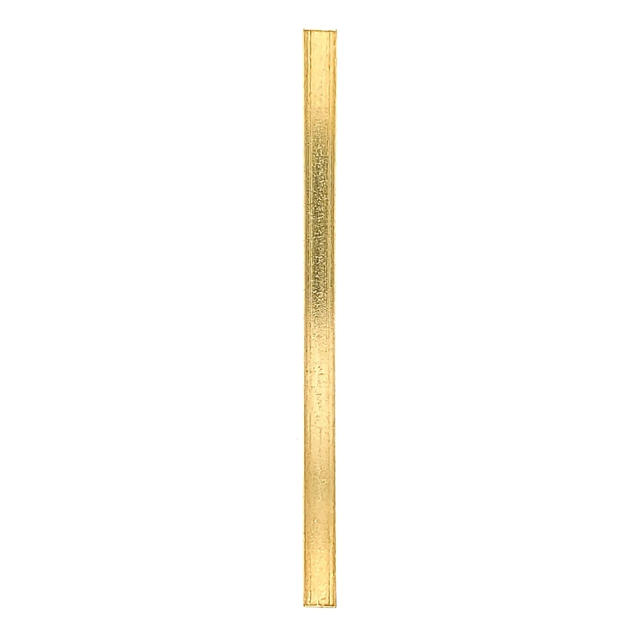 Brass Blank Four Sided Bar Pendant / SBB0210