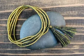 Brass Tassel Necklace/Bracelet
