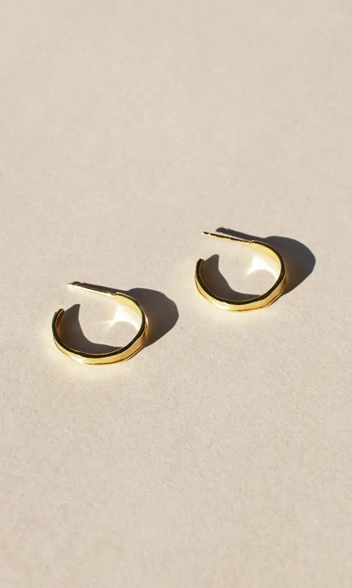 Brie Leon Quinn Stud Hoop Earrings