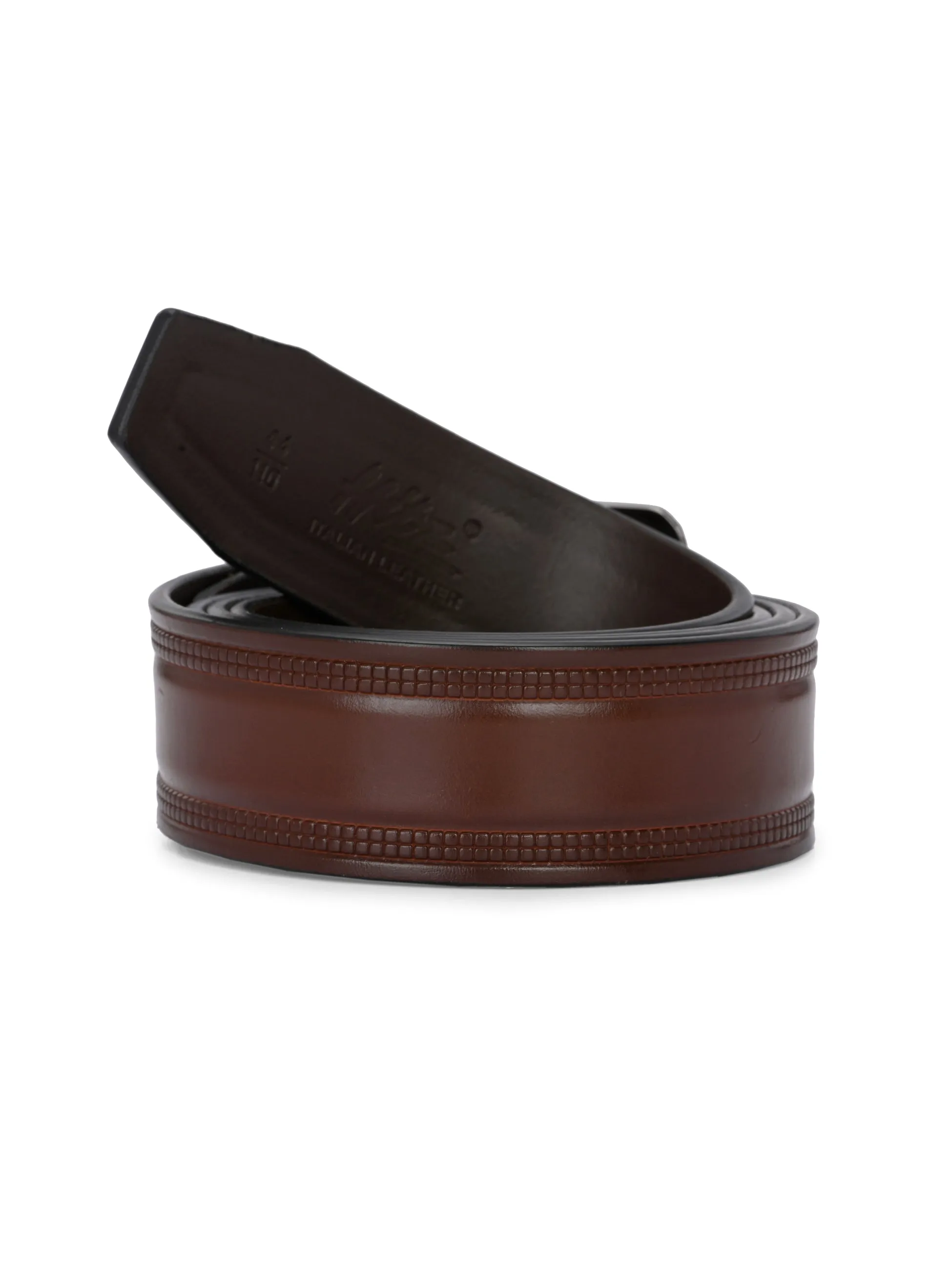 CFTD_1052-Brown Leather Belt For Men's