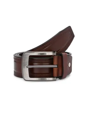 CFTD_1052-Brown Leather Belt For Men's