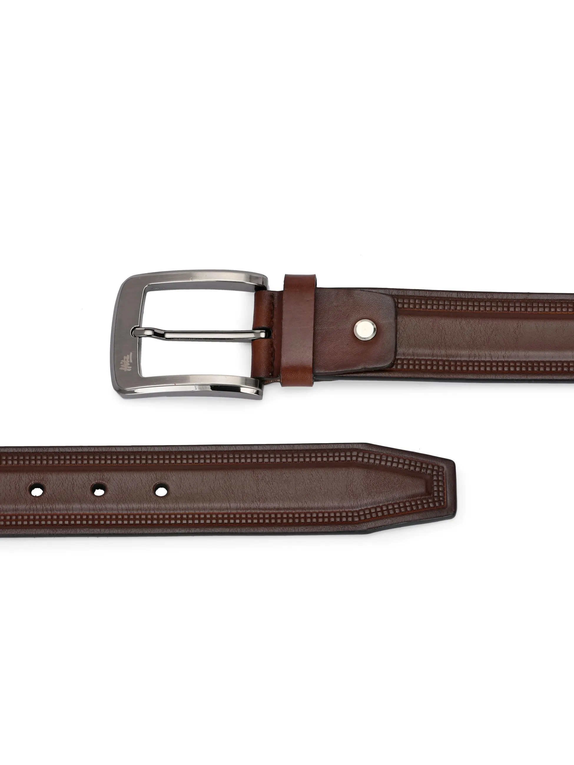 CFTD_1052-Brown Leather Belt For Men's