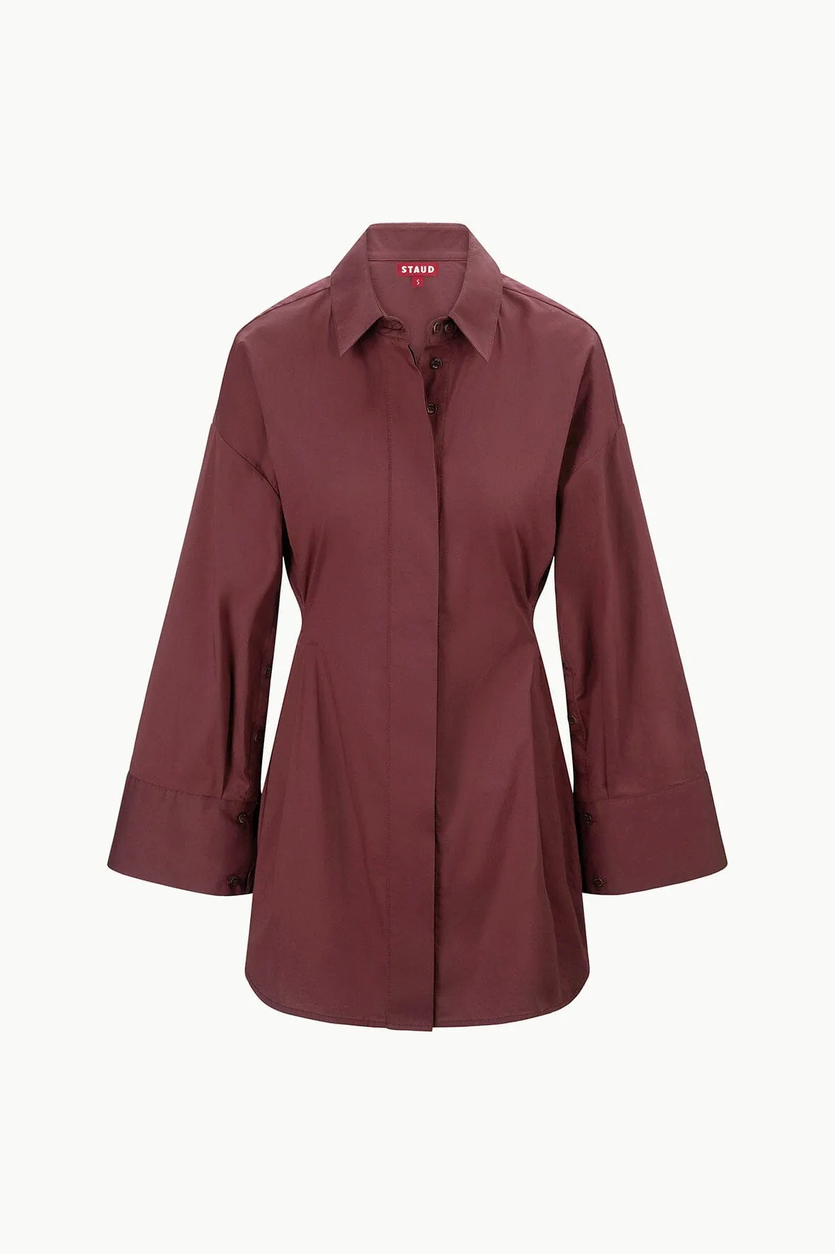 CINDY DRESS | MERLOT
