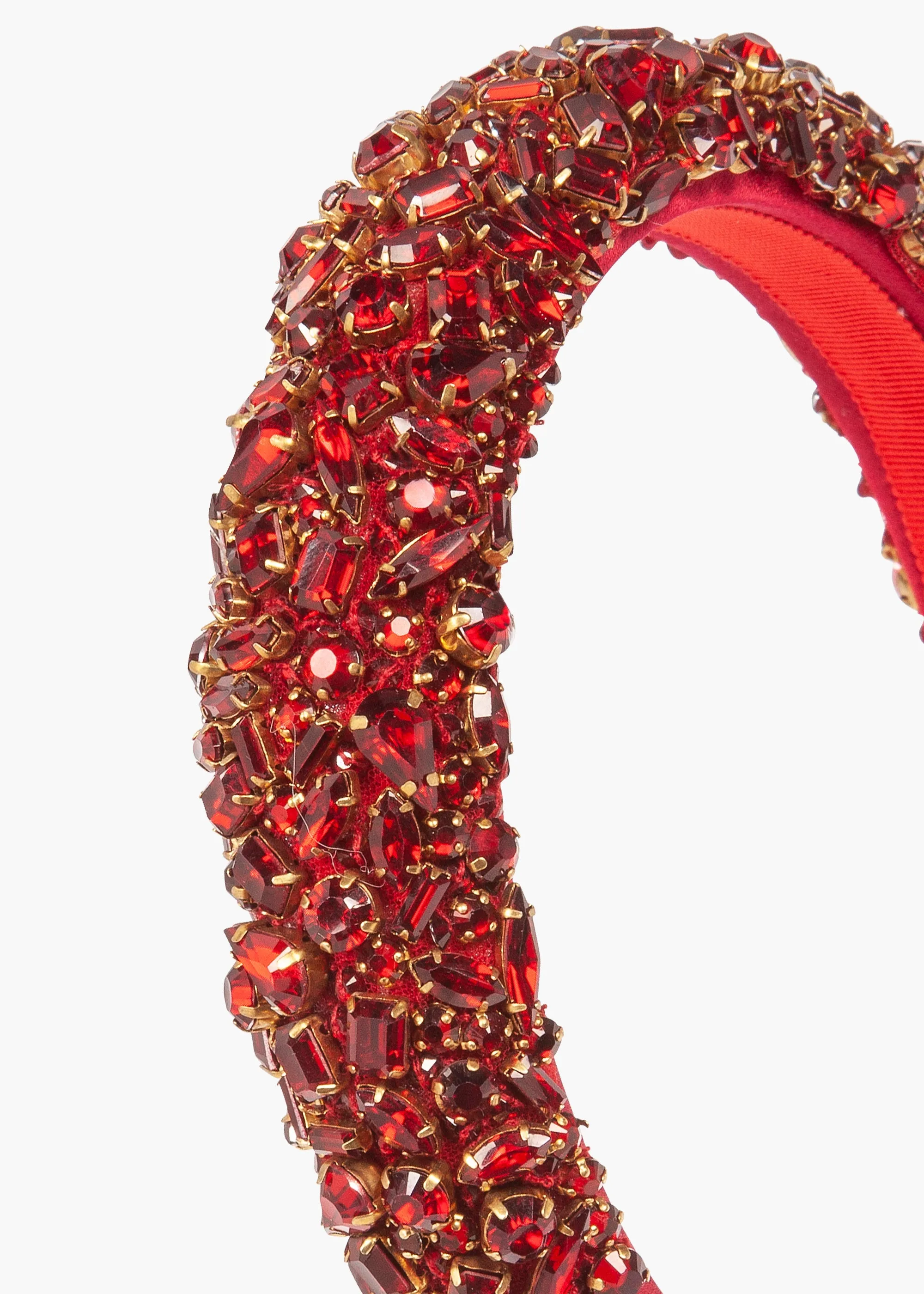 Czarina Headband -- Ruby
