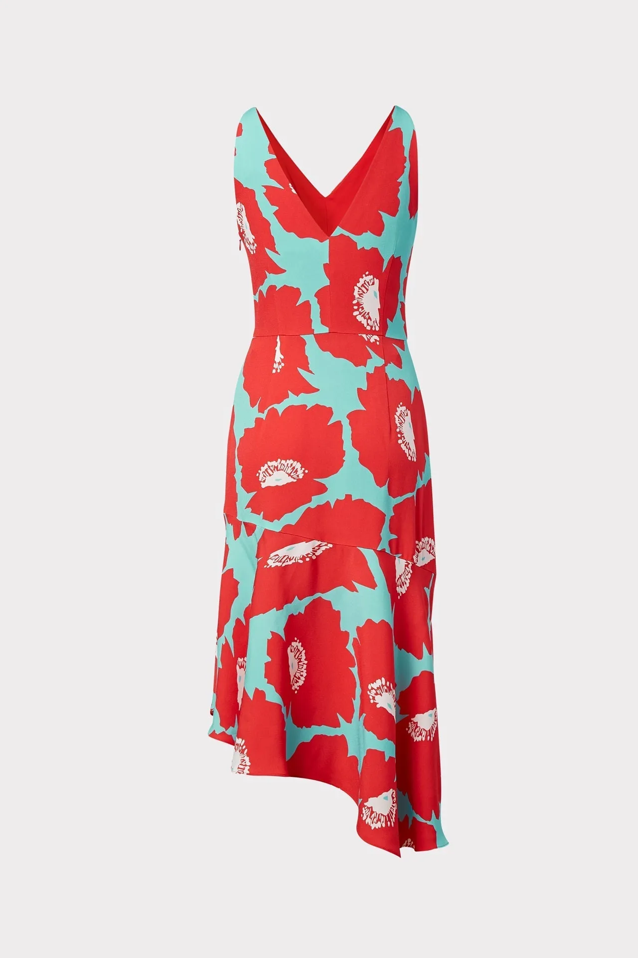 Dashielle Poppy Floral Viscose Dress