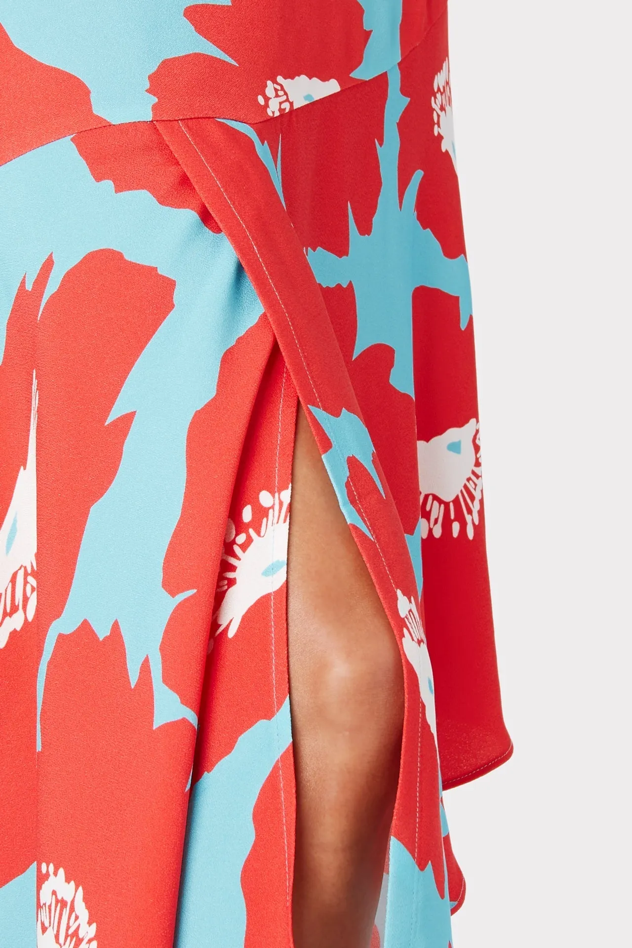 Dashielle Poppy Floral Viscose Dress
