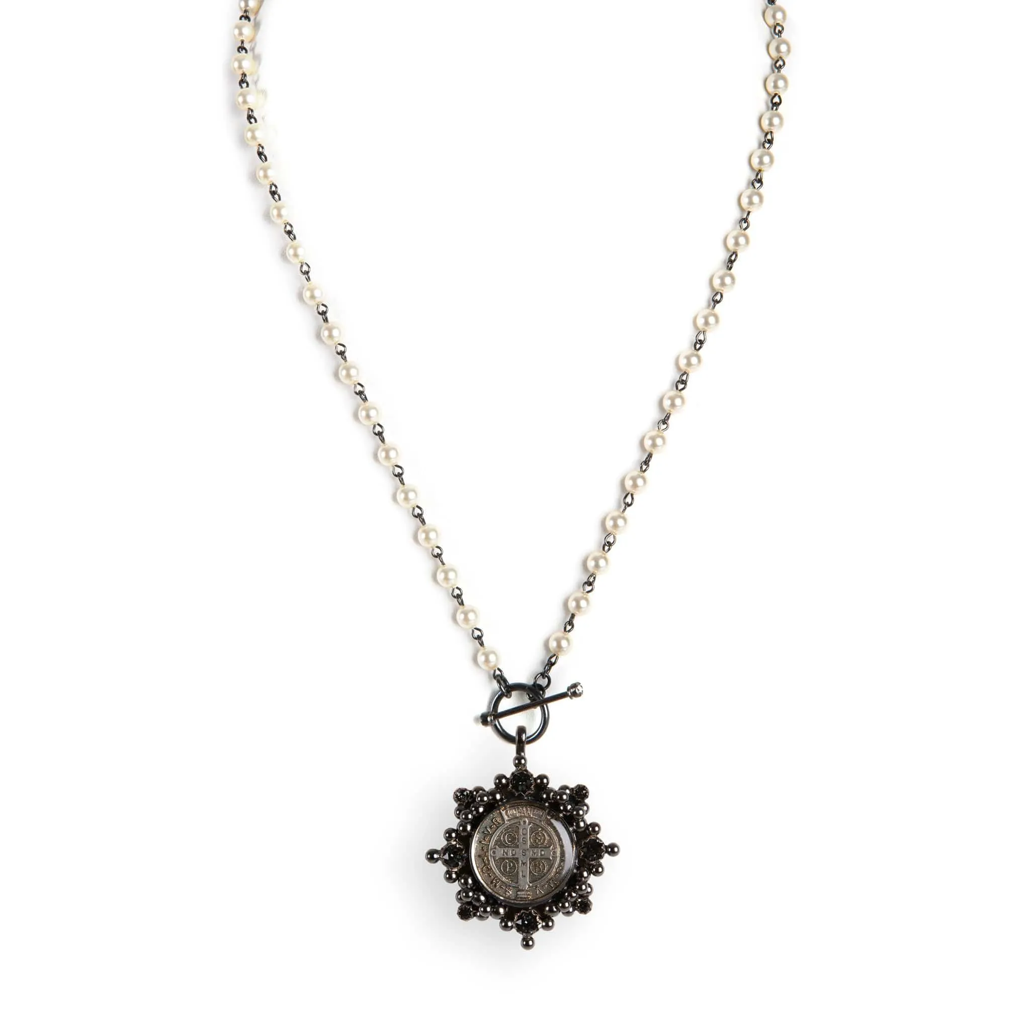 Delfina - 6mm Pearl Cream with All Medallions