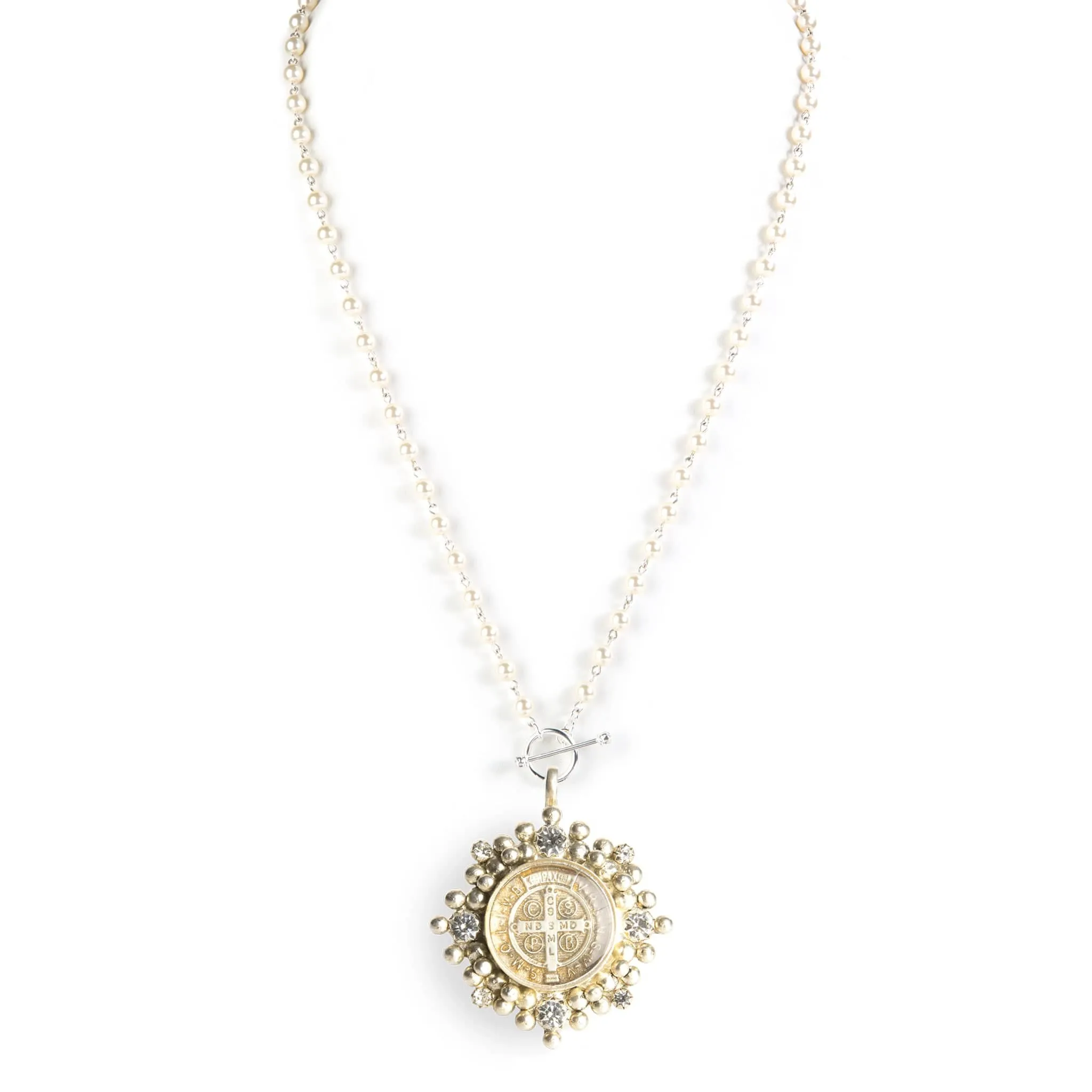 Delfina - 6mm Pearl Cream with All Medallions