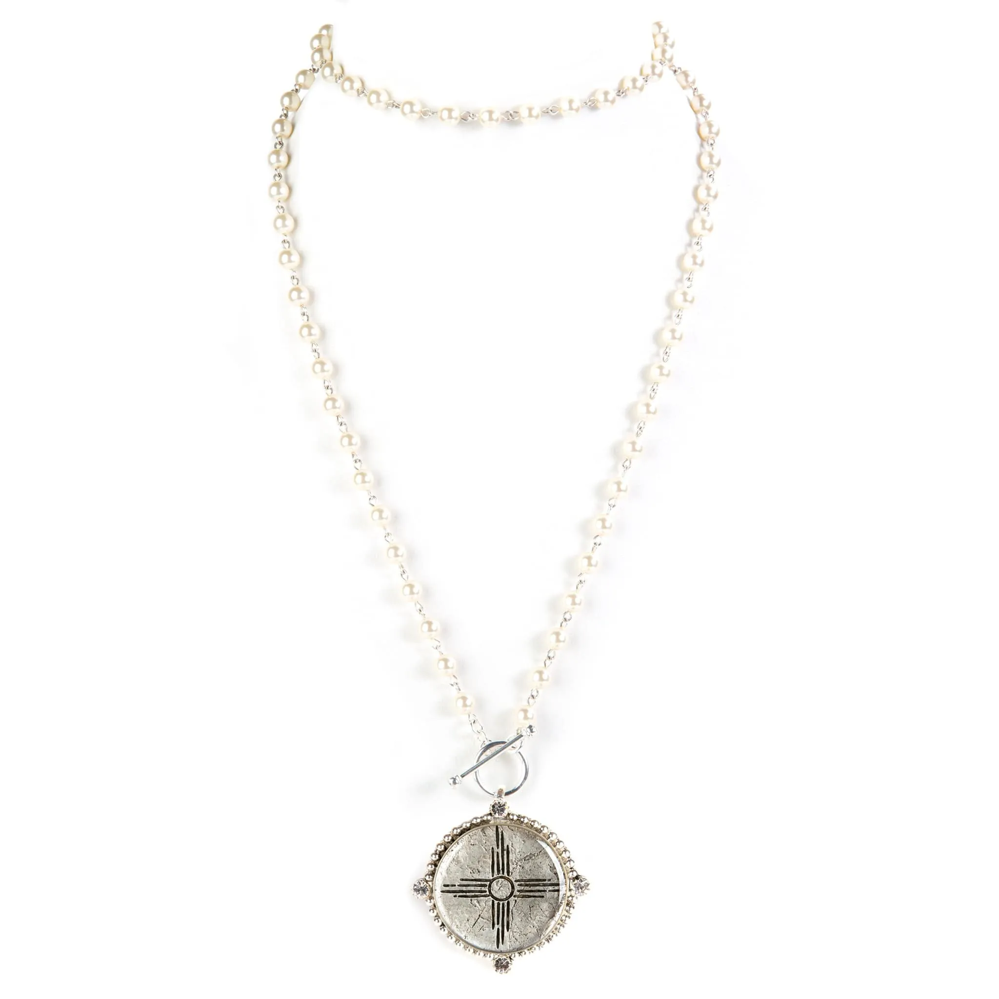 Delfina - 6mm Pearl Cream with All Medallions
