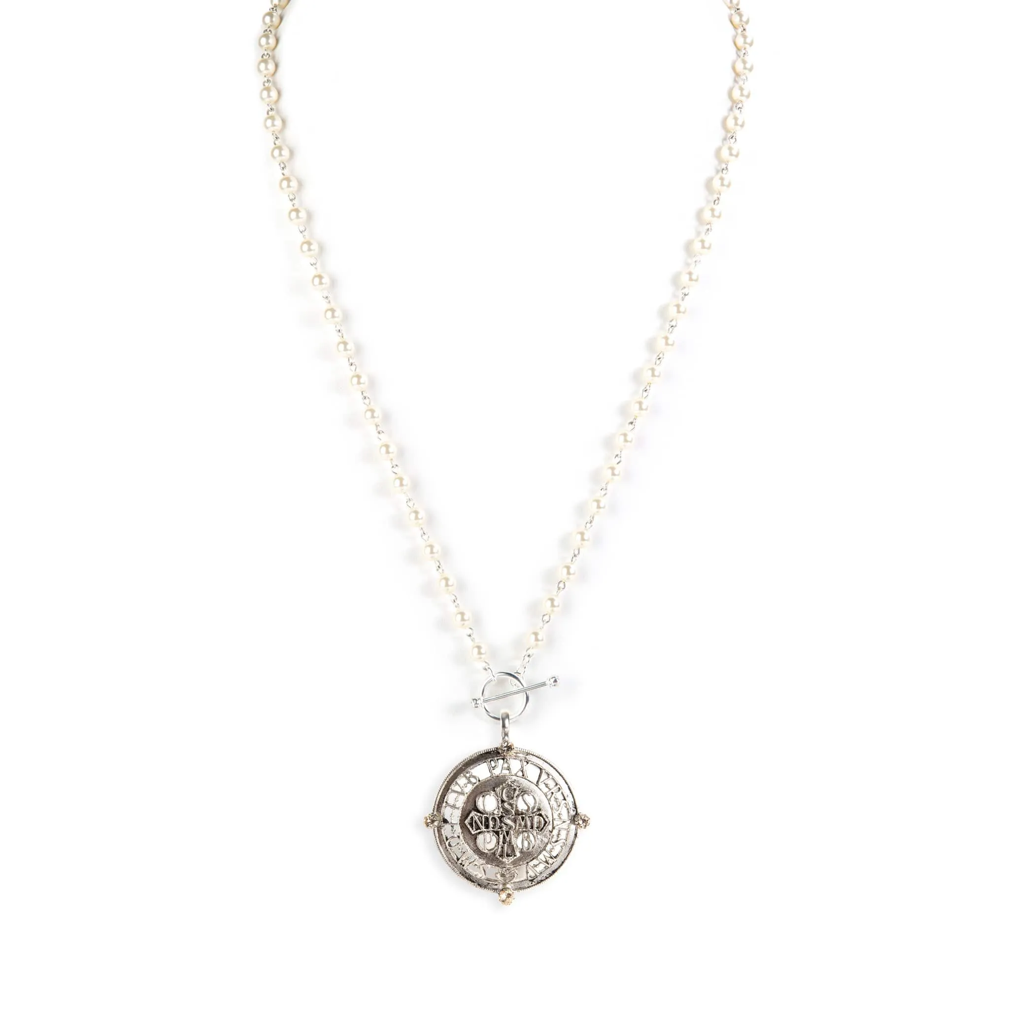 Delfina - 6mm Pearl Cream with All Medallions
