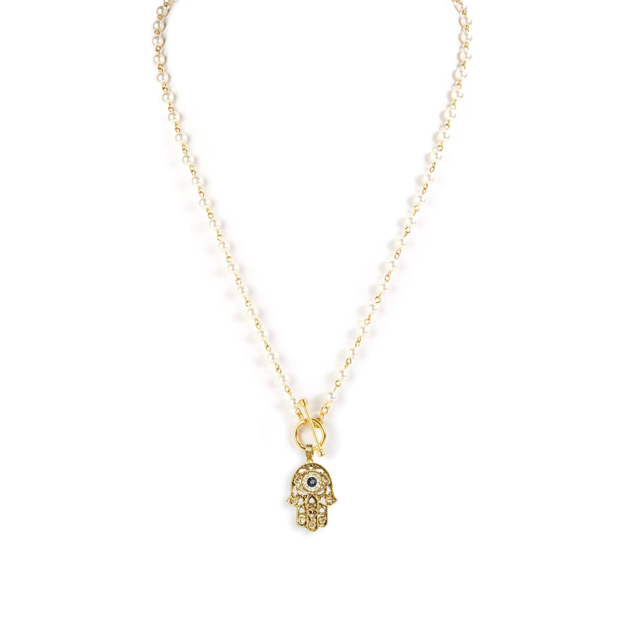 Delfina - 6mm Pearl Cream with All Medallions