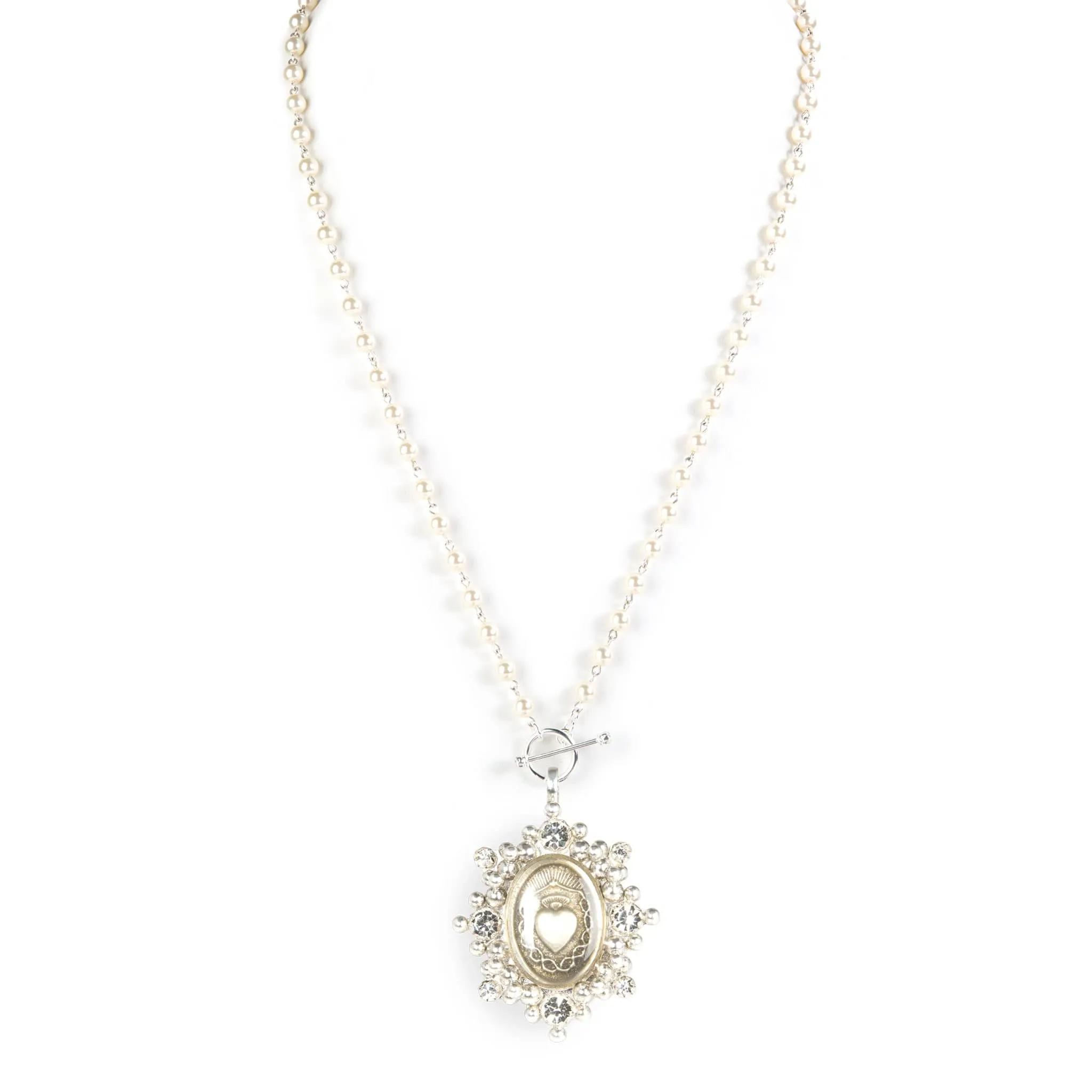 Delfina - 6mm Pearl Cream with All Medallions