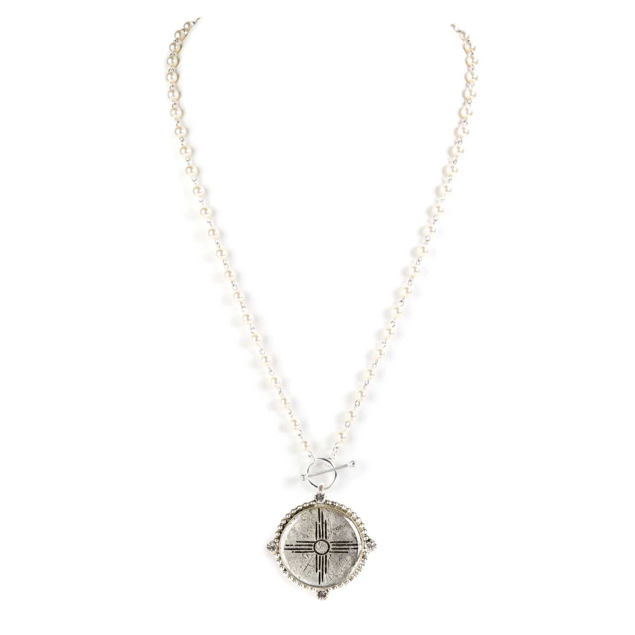 Delfina - 6mm Pearl Cream with All Medallions
