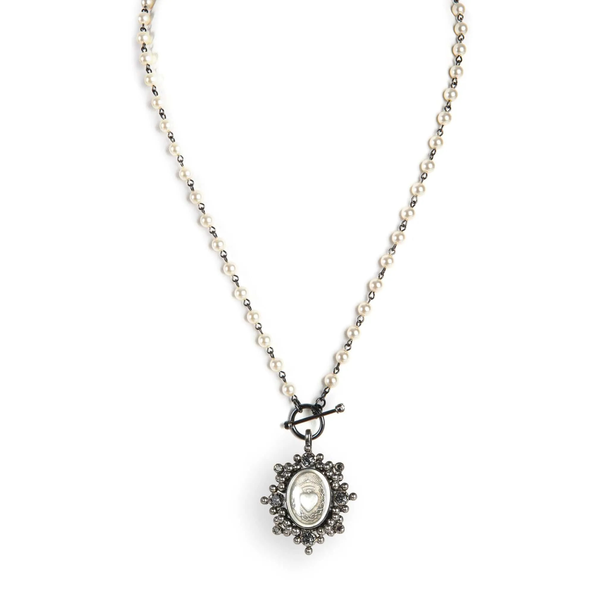 Delfina - 6mm Pearl Cream with All Medallions