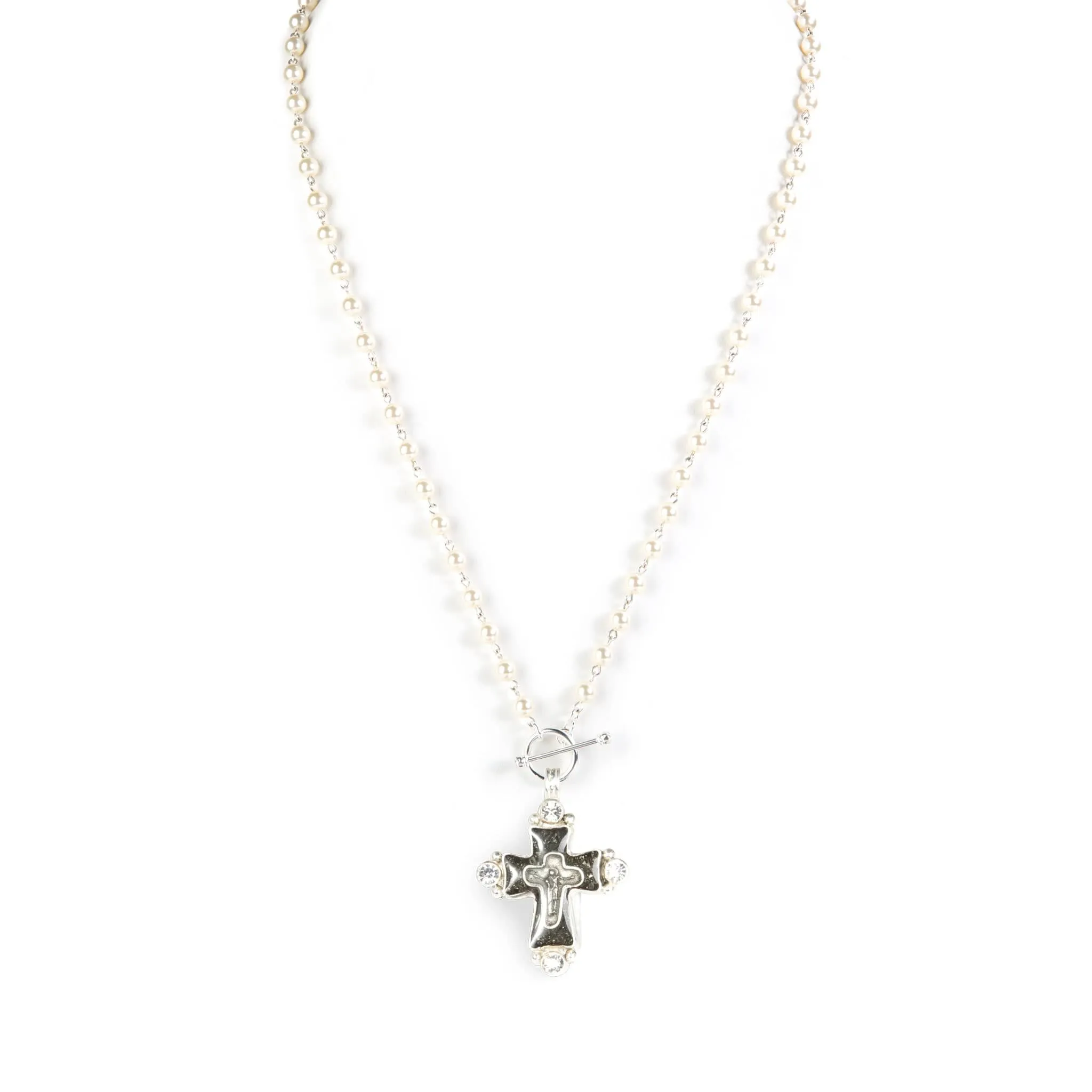 Delfina - 6mm Pearl Cream with All Medallions