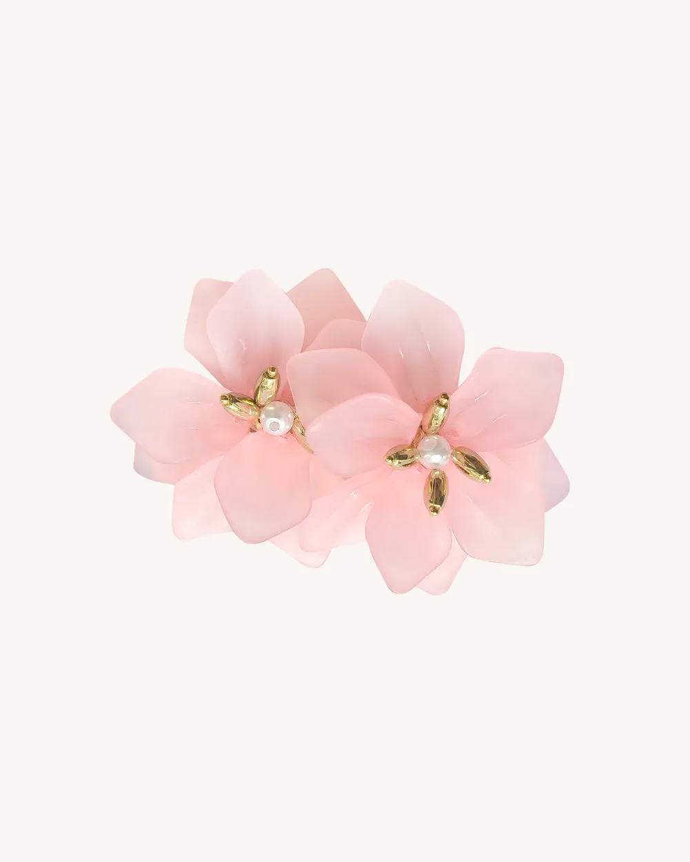 Dewdrop Dreams Flower Earrings