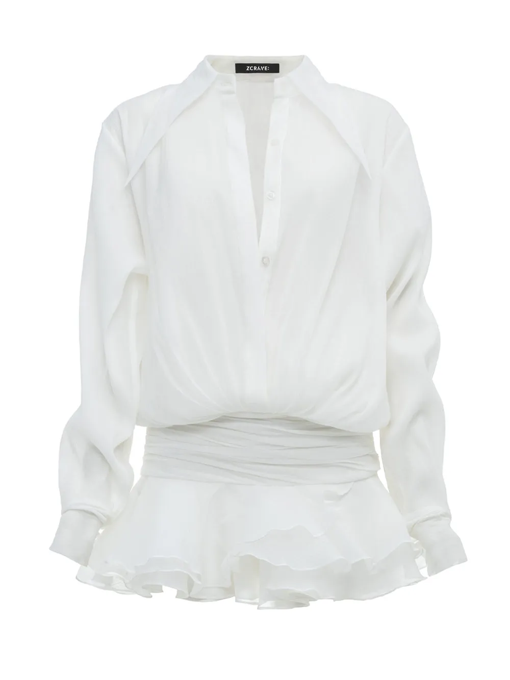 DREA Mini Dress in White