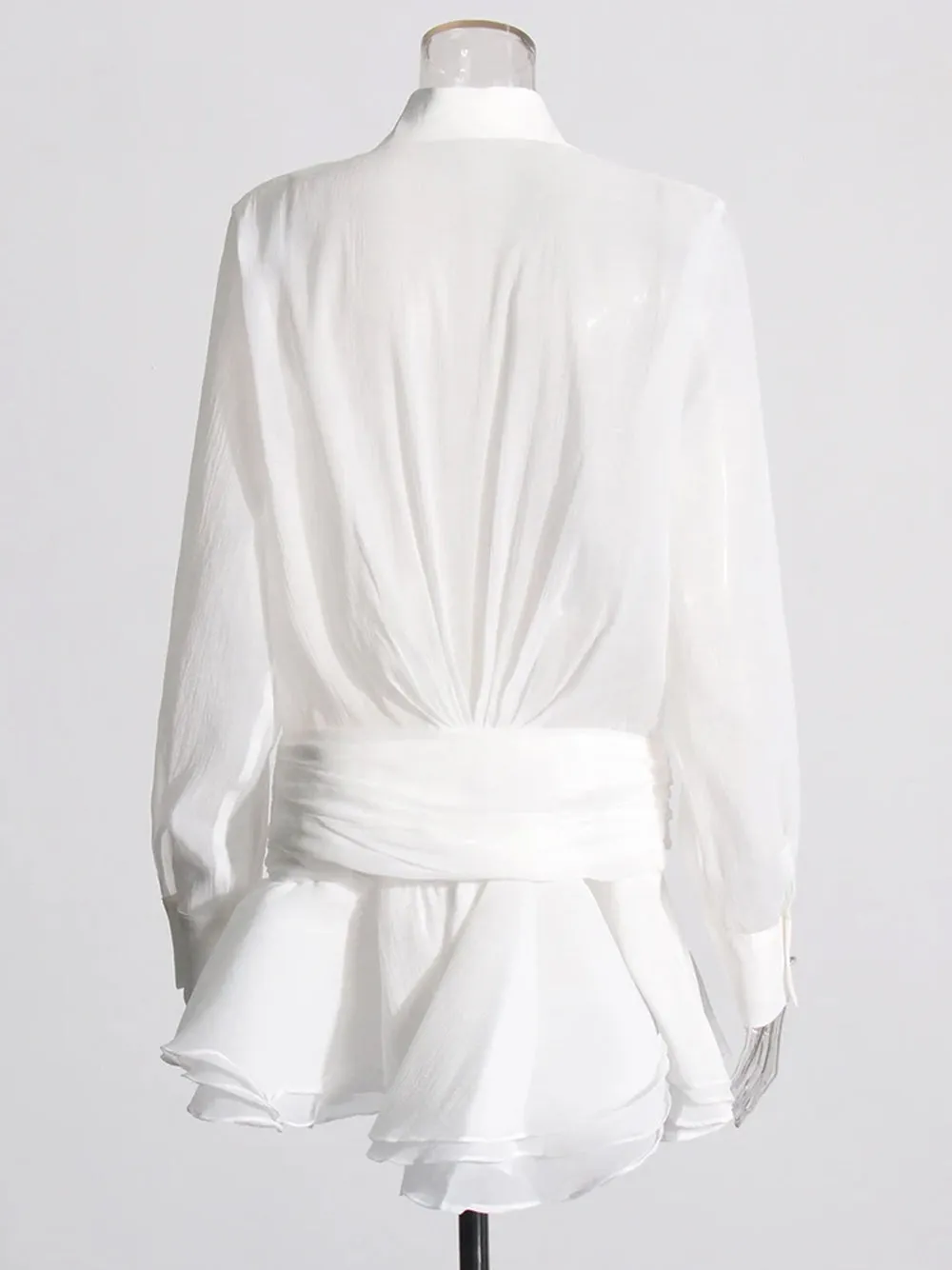 DREA Mini Dress in White