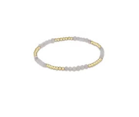 enewton: Blissful Pattern 2.5mm Bead Bracelet - Labradorite