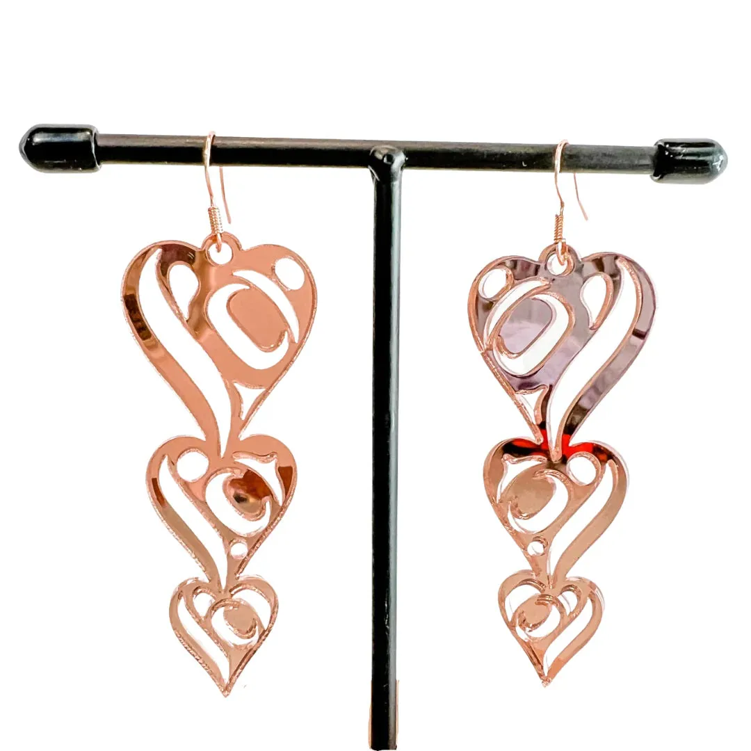 ER - Totem Design House; "Heart Drops", Acrylic